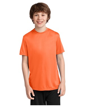 Blank Activewear Y720 - Youth T-shirt Short Sleeve, 100% Polyester  Interlock, Dry Fit