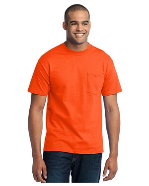 Tall 50/50 Cotton/Poly T-Shirt with Pocket