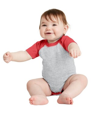Infant Baseball Fine Jersey Onesie