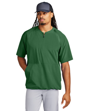 Repeat 1/2-Zip Short Sleeve Jacket