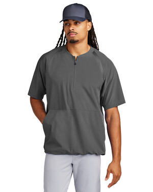 Repeat 1/2-Zip Short Sleeve Jacket