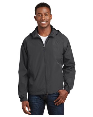 Hooded Raglan Jacket