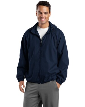 Hooded Raglan Jacket