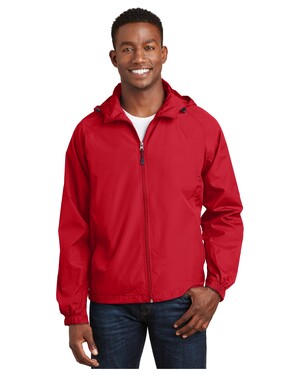 Hooded Raglan Jacket
