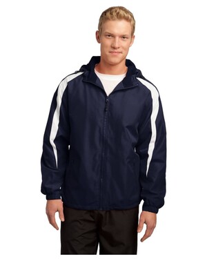 Fleece-Lined Colorblock Jacket