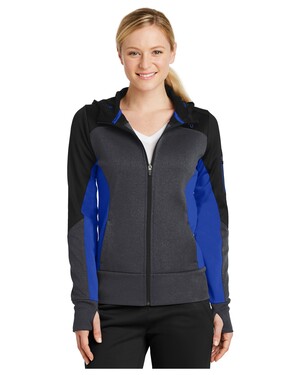 Women's Tech Fleece Colorblock Full-Zip Hooded Jacket