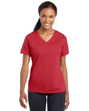 Women's PosiCharge RacerMesh V-Neck T-Shirt