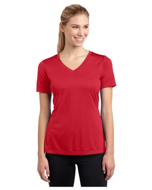Women's Red Super Bowl LV V-Neck T-Shirt