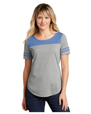  Women’s Fitted Very Important Tee ® Scoop Neck PosiCharge Tri-Blend Wicking Fan T-Shirt