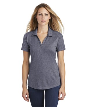 Women's PosiCharge Tri-Blend Wicking Polo Shirt 