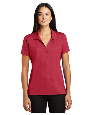Women's Embossed PosiCharge  Tough Polo Shirt