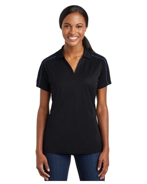 Women's Micropique Sport-Wick  Piped Polo Shirt