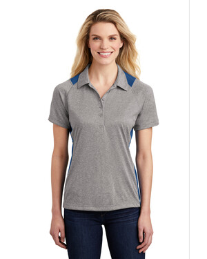 Women's Heather Colorblock Contender Polo Shirt