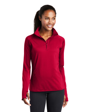 Women's Sport-Wick  Stretch 1/2-Zip Pullover