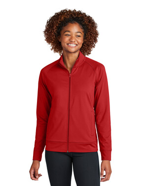 Ladies Sport-Wick Stretch Full-Zip Cadet Jacket