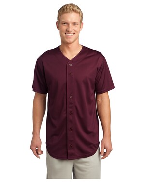 PosiCharge Tough Mesh  Full-Button Jersey