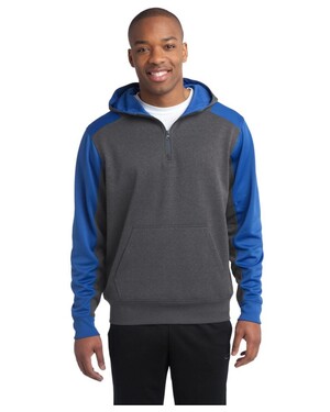 Colorblock Tech Fleece 1/4-Zip Hoodie