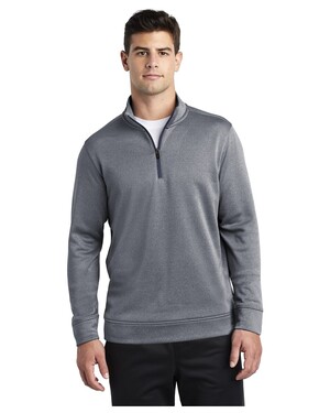 PosiCharge Sport-Wick Heather Fleece 1/4-Zip Pullover