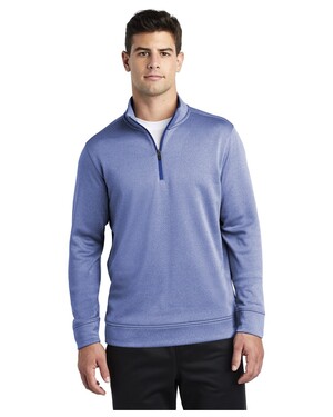 PosiCharge Sport-Wick Heather Fleece 1/4-Zip Pullover