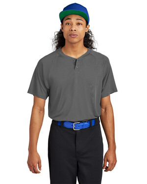 PosiCharge Competitor 2-Button Henley 