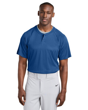 PosiCharge Competitor 2-Button Henley 