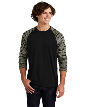 Drift Camo Colorblock Long Sleeve T-Shirt