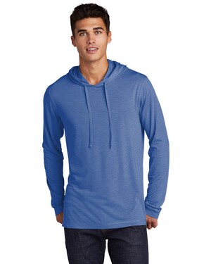 PosiCharge Tri-Blend Wicking Long Sleeve T-Shirt Hoodie