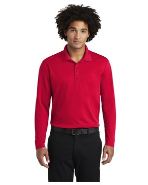 PosiCharge RacerMesh Long Sleeve Polo Shirt 