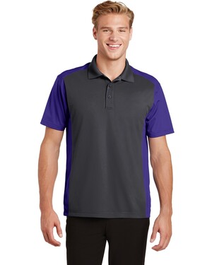 Sport-Tek LST655: Ladies Side Blocked Micropique Sport-Wick Polo 