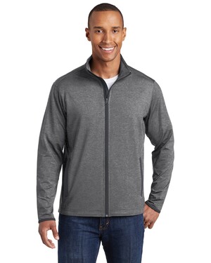 Sport-Wick  Stretch Contrast Full-Zip Jacket