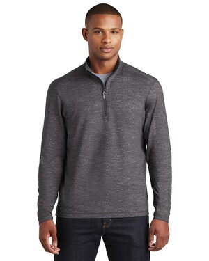 Sport-Wick Stretch Reflective Heather 1/2-Zip Pullover
