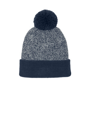 Halftime Heather Pom Beanie