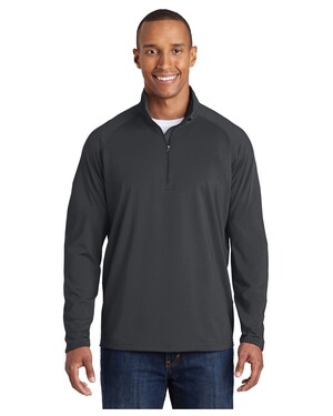 Tall Sport-Wick  Stretch 1/2-Zip Pullover
