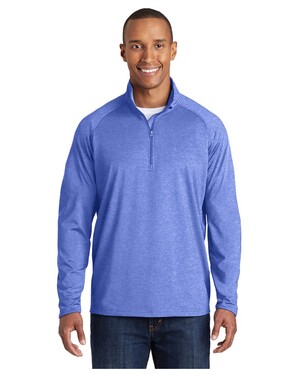 Tall Sport-Wick  Stretch 1/2-Zip Pullover