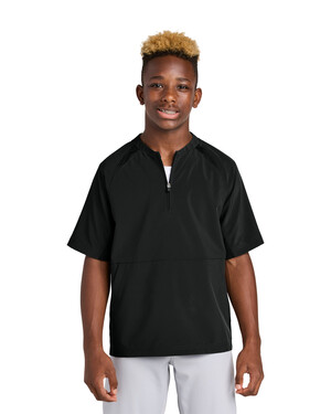 Youth Repeat 1/2-Zip Short Sleeve Jacket