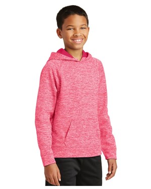 Youth PosiCharge  Electric Heather Fleece Hoodie