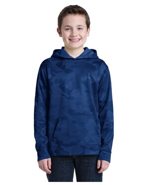 Youth Sport-Wick  CamoHex Fleece Hoodie