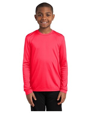 Youth Long Sleeve PosiCharge Competitor T-Shirt