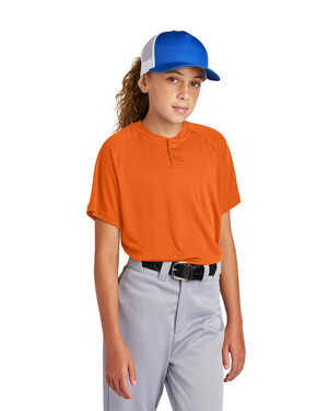 Youth PosiCharge Competitor 2-Button Henley