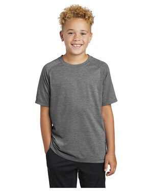 Youth PosiCharge Tri-Blend Wicking Raglan T-Shirt