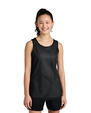 Youth PosiCharge Reversible Mesh Tank Top