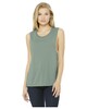 Bella + Canvas 8803 Women's Flowy Scoop Muscle Tank Top