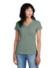 District DM1170L Women's Perfect Weight V-Neck T-Shirt
