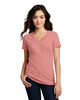 District DM1190L Women's Perfect Blend  V-Neck T-Shirt