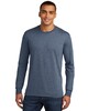 District DM132 Mens Perfect Tri  Long Sleeve Crew T-Shirt