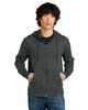 District DT1103 Perfect Weight Fleece Full-Zip Hoodie
