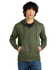 District DT1103 Perfect Weight Fleece Full-Zip Hoodie