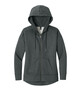 District DT1104 Women's Perfect Weight Fleece Drop Shoulder Full-Zip Hoodie