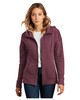 District DT1104 Women's Perfect Weight Fleece Drop Shoulder Full-Zip Hoodie