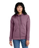 District DT1104 Women's Perfect Weight Fleece Drop Shoulder Full-Zip Hoodie